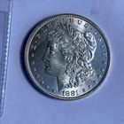 1881 Morgan Dollar $1 From Mint Roll #1