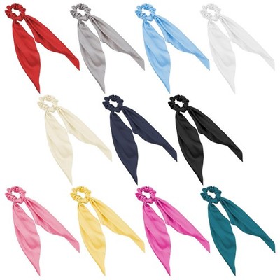 11 Pcs Ribbon Hair Ties Pony Tail Scarf Ties Bow Scrunchies Scrunchie Ribbons...