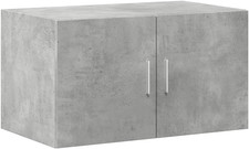 Mobile a Parete Grigio Cemento 70X42,5X40 Cm Legno Multistrato