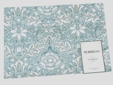 Morris  Co Severne Placemats PVC Polyester Placemats Set of 8 English Garden