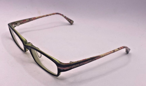 PRODESIGN DENMARK FRAMES ONLY EYEGLASSES BLACK / GREEN / DESIGNER 47-16-125