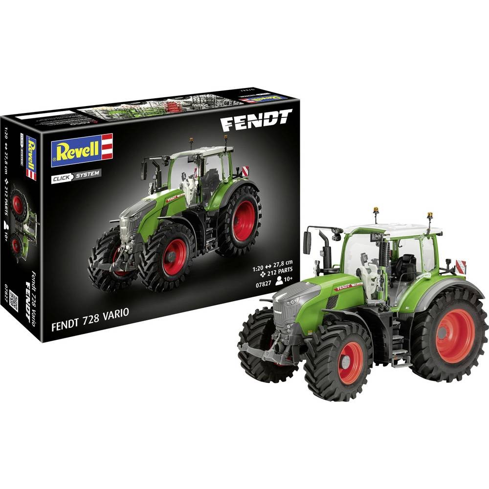 Maquette de tracteur Revell 07827 à l'échelle 1:20 pour passionnés de modélisme agricole