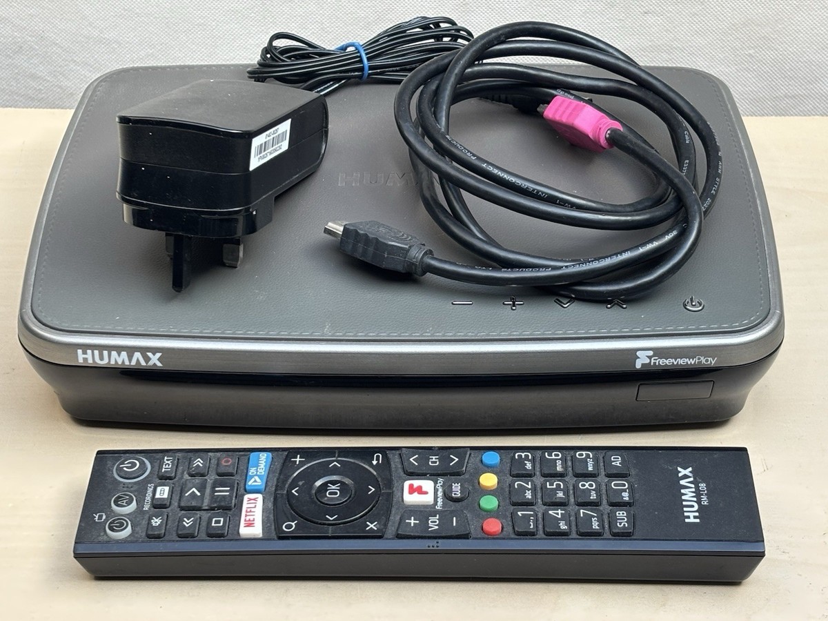 HUMAX FVP-4000T 500GB TWIN TUNER FREEVIEW PLAY RECORDER