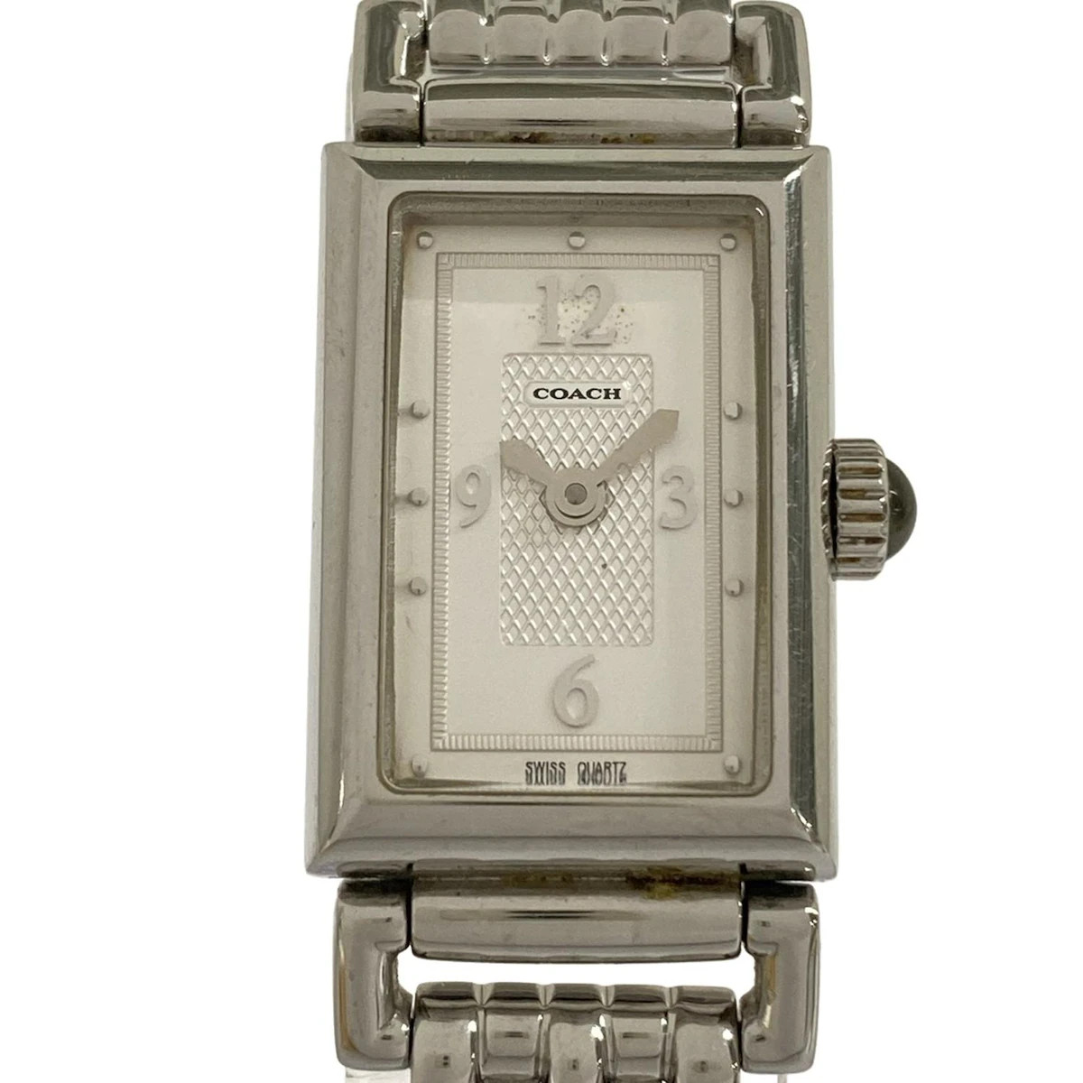 COACH - 0820 7******** Silver Women's Wrist Watch | eBay