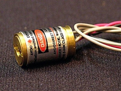 VOL670-5C, 670nm, 0-5mW, Variable Output Visible US-Lasers Diode Module, 