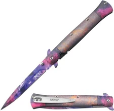 MTech Spring Assisted Folding Knife 4" 3Cr13MoV Steel Blade Aluminum Handle