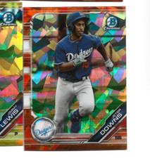 Jeter Downs  2019 Bowman Draft Chrome Sapphire  25/25