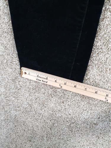 Kut from the Kloth Diana Skinny Corduroy Pant Womens 18P Black Mid Rise Stretch - Picture 12 of 13