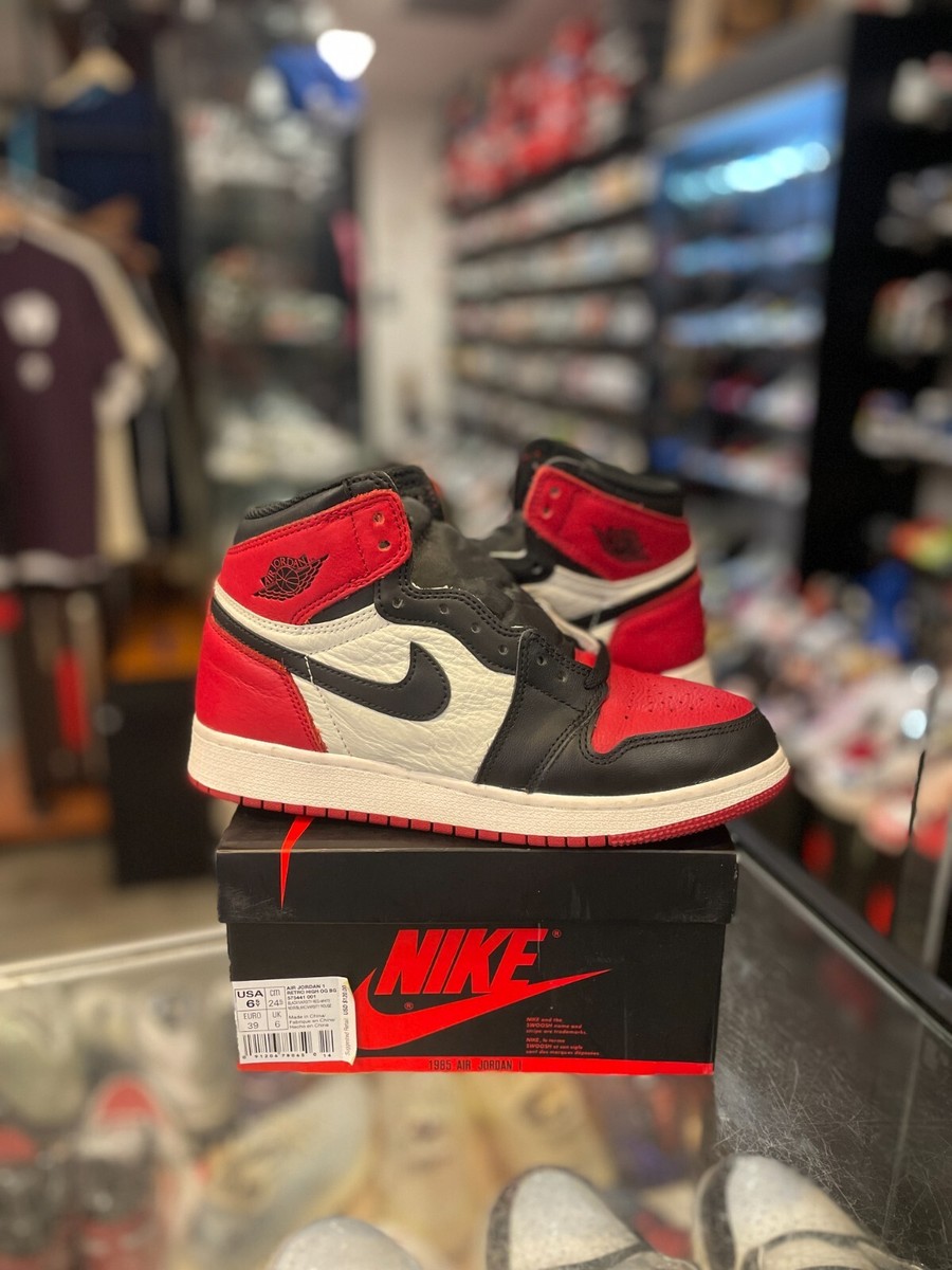 Jordan 1 High Bred Toe Clean Jordan 1 Retro High  main image 3