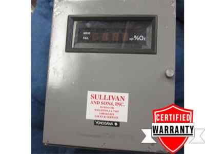 YOKOGAWA Z021C-8-E*A/F ZIRCONIA OXYGEN ANALYZER 1 year warranty