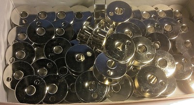 20 Metal Sewing Machine Bobbins Fit Consew Commercial Models 139 225 227 228 229