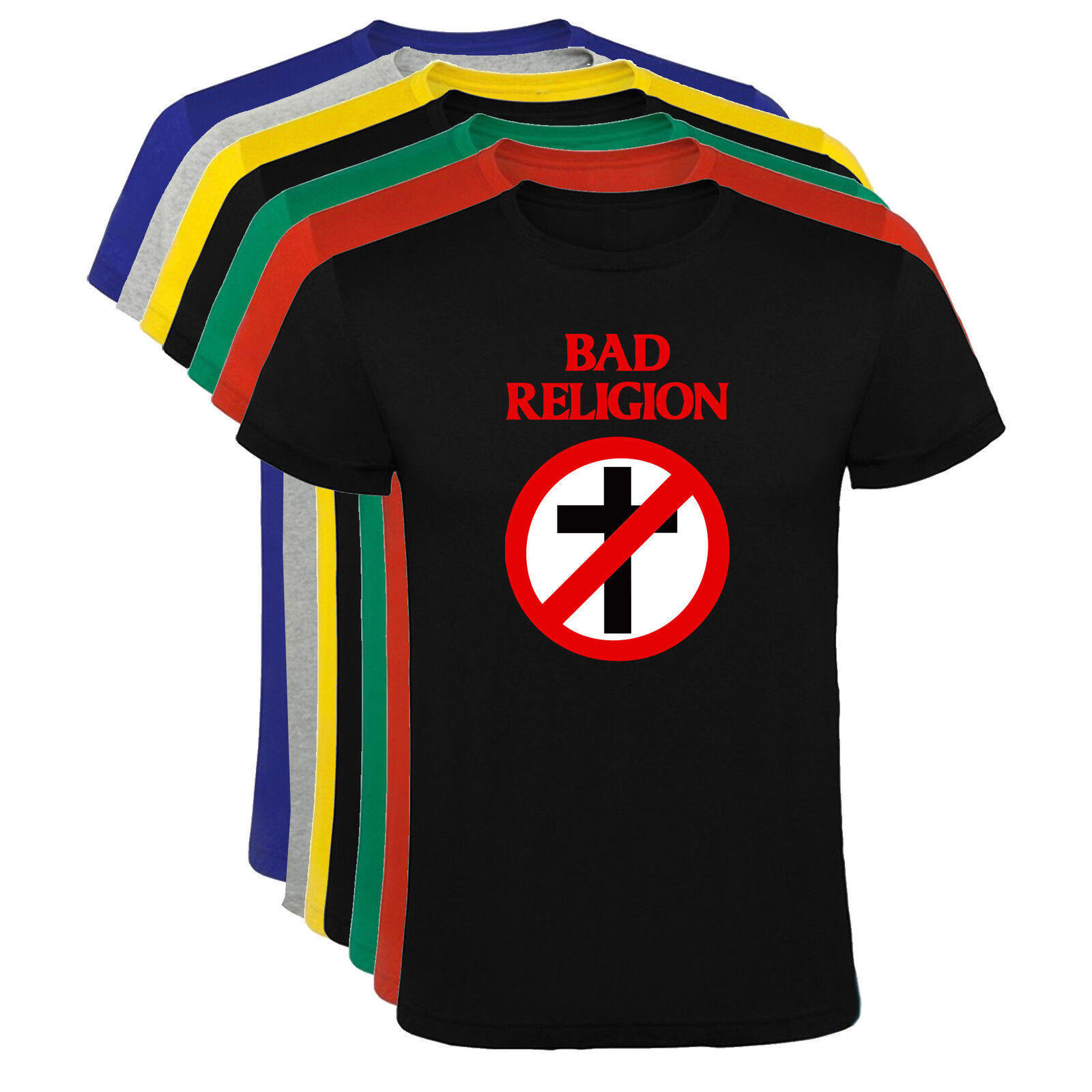 Camiseta Bad Religion Hombre varias tallas y colores a106