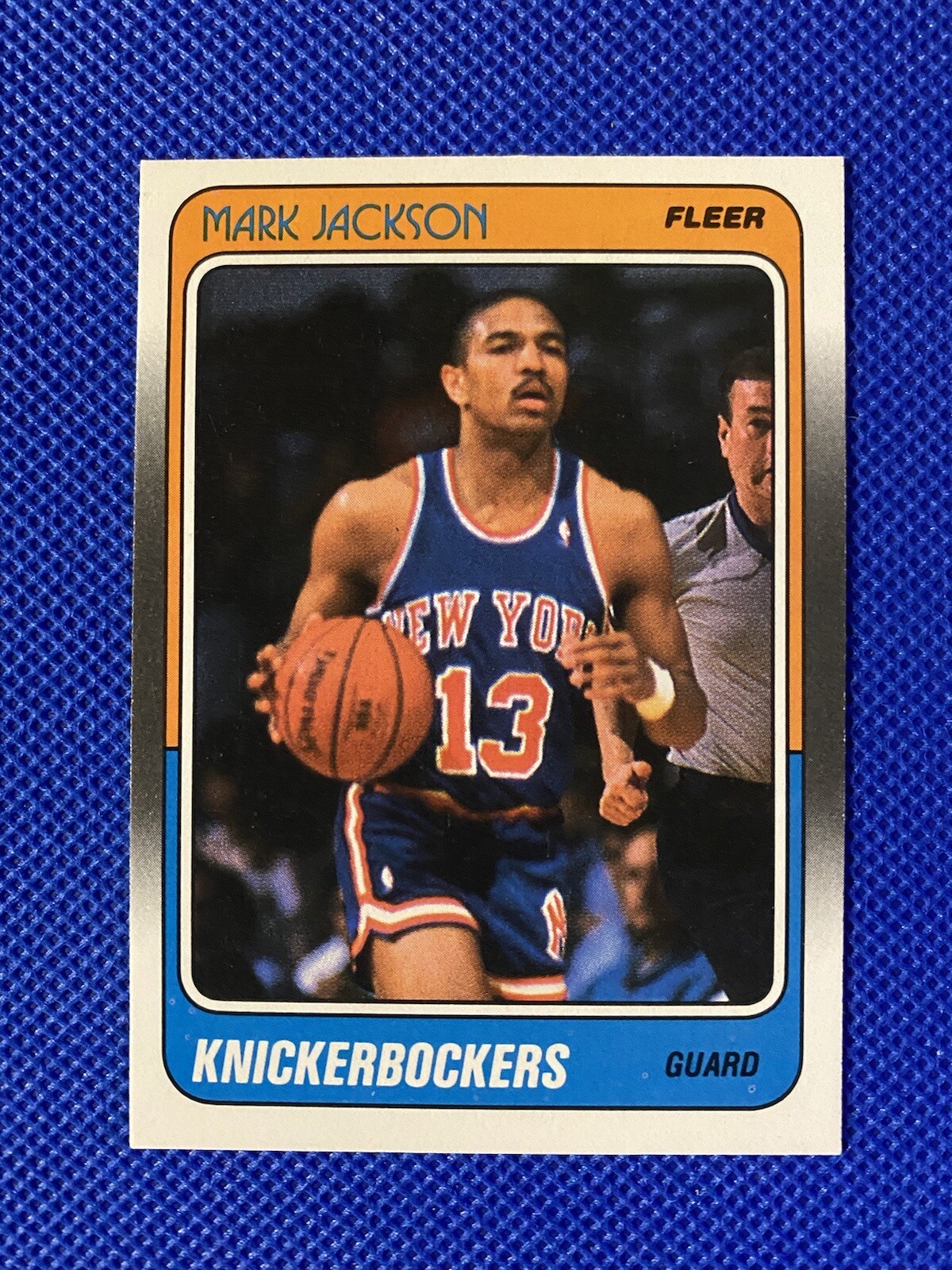 1988-89 Fleer #82 Mark Jackson New York Knicks RC Rookie Card #82