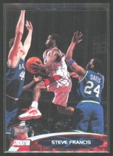 2000-01 Topps Stadium Club Steve Francis Houston Rockets #100