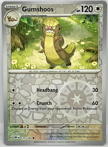 gumshoos pokemon card value [sm1] GX 064/060SR Features the stunning illustration of Mega Evolution Gumshoos Gumshoos #153 Prices | Pokemon