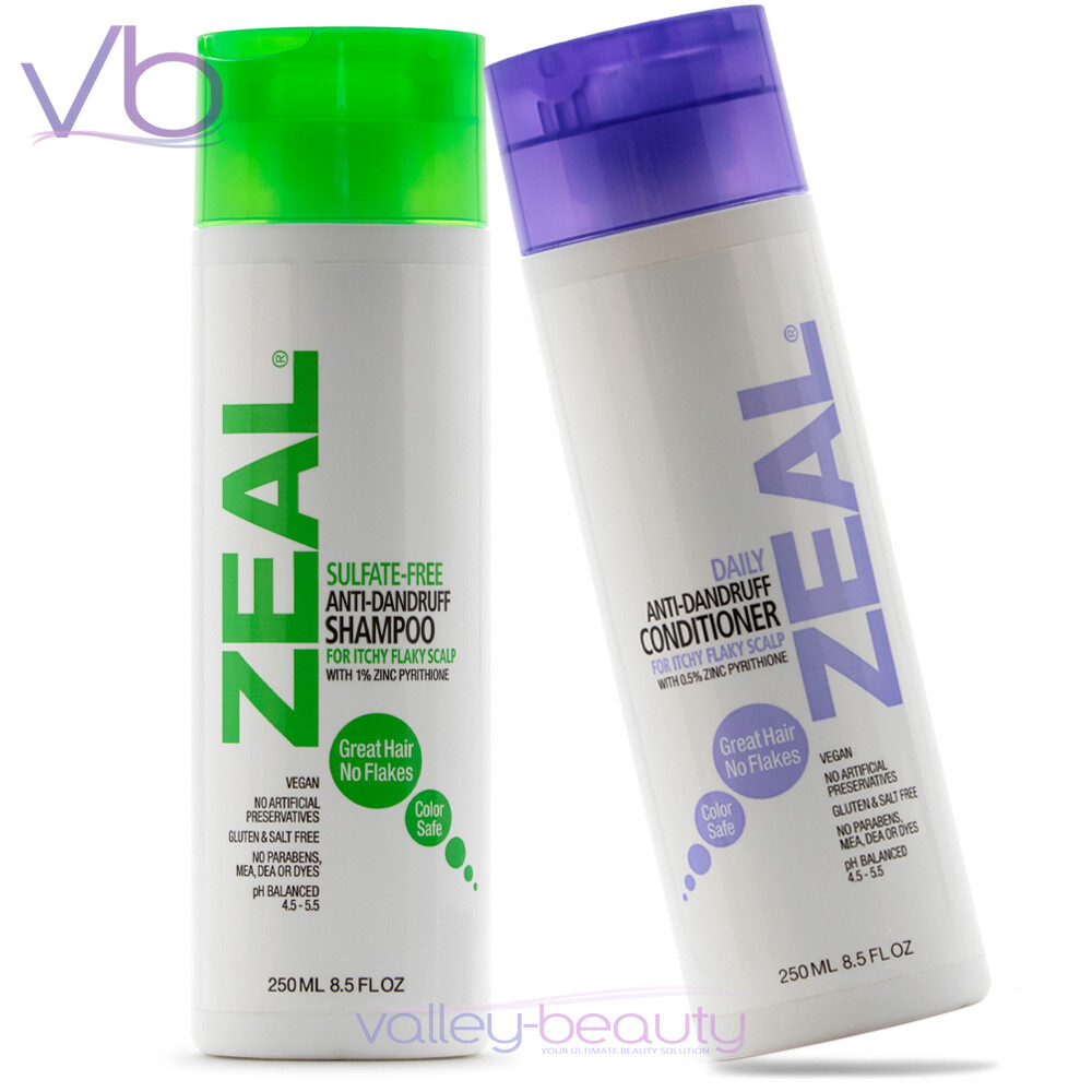 DermOrganic Zeal Anti-Dandruff and Seborrheic Dermatitis Shampoo