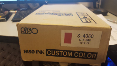 original Riso Tinte S-4060  OC-306 Customs Color ink G1