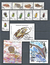 MALAGASY REPUBLIC 1993-1994 #1123-1126, 1129, 1216-1223, 1287 MNH (3 S/S)