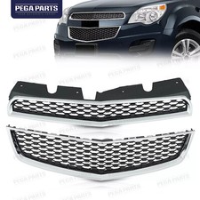 Bumper Grille Assembly For 2010-2015 Chevrolet Equinox Models Wchrome Package