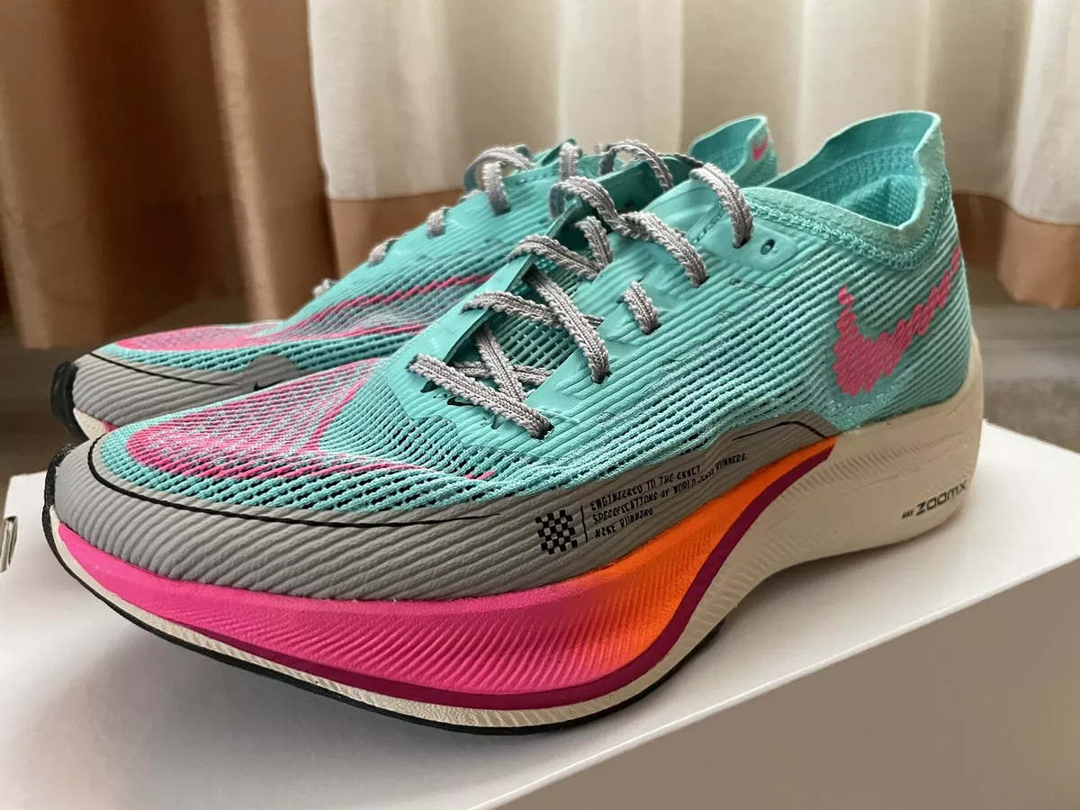 suspensión Monopolio unir Nike ZoomX Vaporfly Next% 2 ID By You Miami Vice DJ7036-991 Women's Size 6  NoLid | eBay