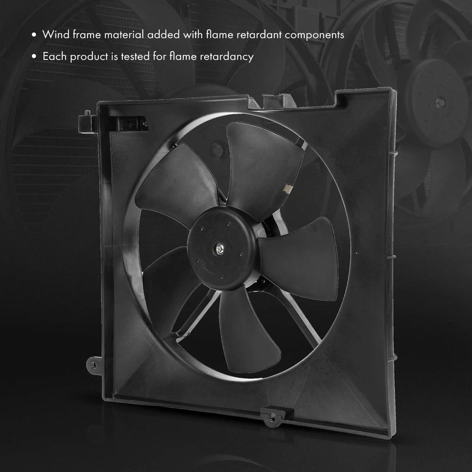 Radiator Cooling Fan for Chevrolet Aveo Kalos T250 Daewoo Kalos 1.4 96536666 New - Image 4 of 4