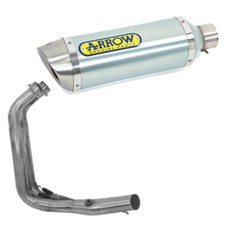 SCARICO COMPLETO BASSA ARROW PER YAMAHA TRACER 700 2020 STREET THUNDER ALU INOX