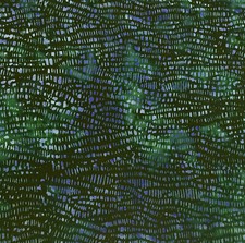 Hoffman Bali Batik, Lined Texture, By Half Yard, W2605-309-VIRIDIAN