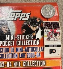 Robert Esche #156 Goalie 2003-04 Topps NHL Hockey Sticker SP Hard to Find RARE