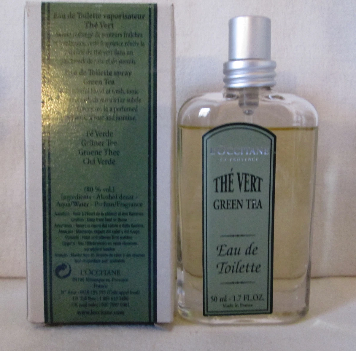 L'OCCITANE The Vert Green Tea Fragrances for Women for sale | eBay