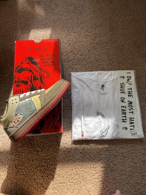 Warren Lotas Reaper Dunk Low Sneaker Chainsaw OG Size 6.5 ALL NEW With bag