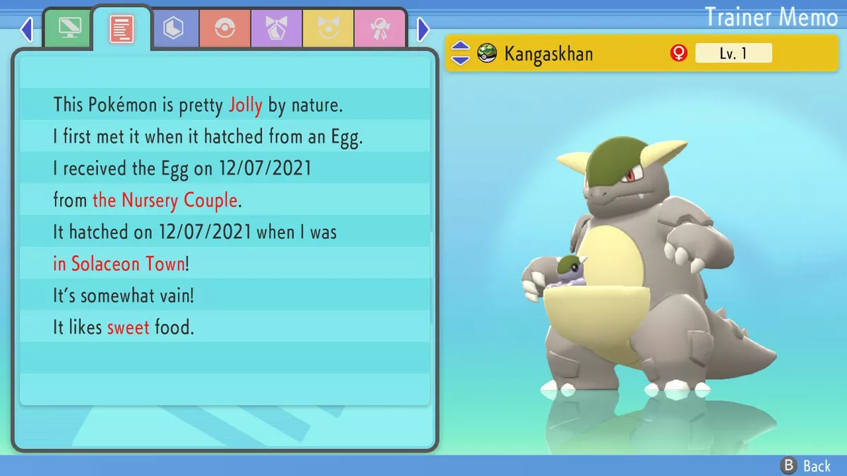 Kangaskhan Gen 1 Best Moveset - Kangaskhan Best Moveset Moves