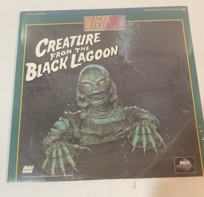 Creature from the Black Lagoon LASERDISC Movie Encore Edition RARE OOP