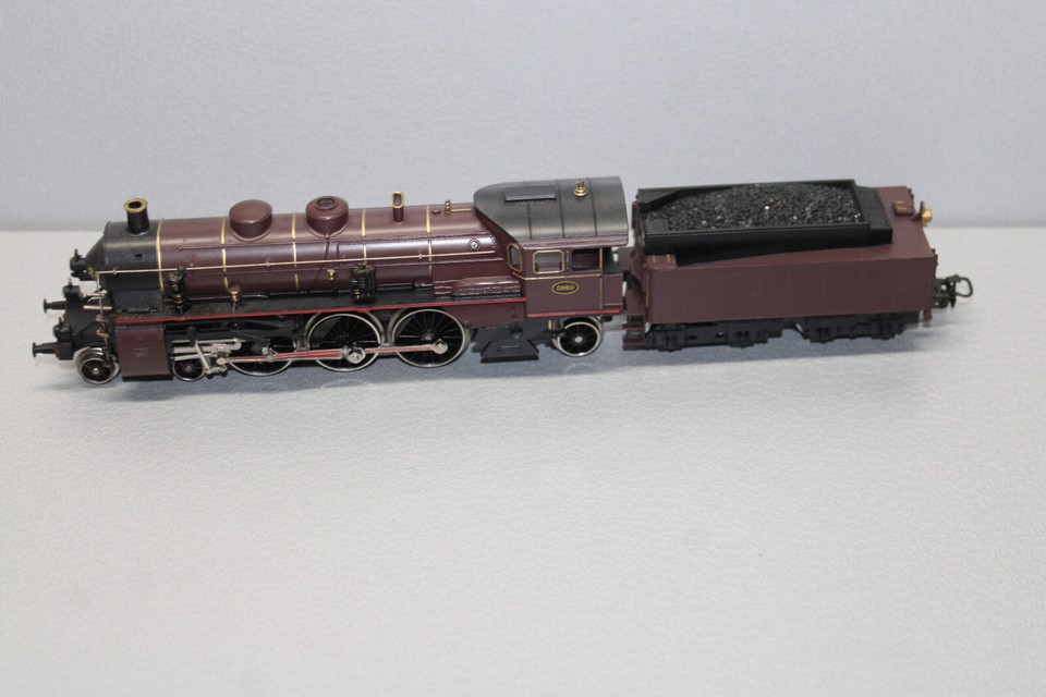 Maerklin 5452 Maxi Locomotive à Vapeur Bay. Aloysius Vert Dc-Analog