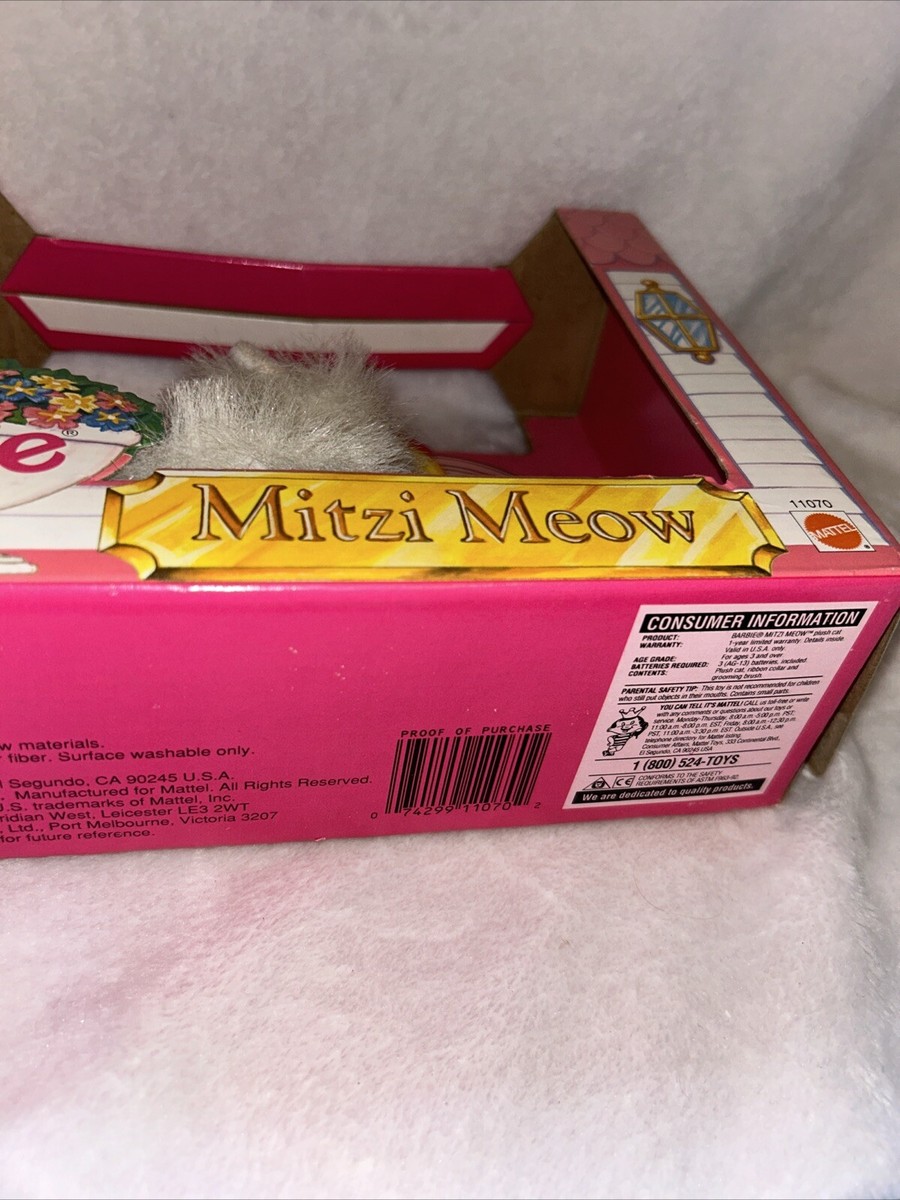 1993 Mitzi Meow Barbie Mattel Cat Toy | eBay