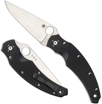 SPYDERCO NUMBERED Opus 3.75'' Plain CPM S30V Blade Full Flat grind G-10 C218GP