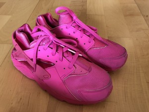 nike huarache feminino rosa