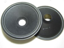 Pr. 12" Paper Speaker Cones -- Recone Parts -- LDCL83040