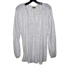 Show Me Your Mumu Charlene Tunic Sand Dollar Gauze White