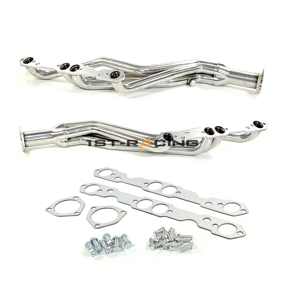 Длинные трубчатые коллекторы для 1988-1995 Chevy GMC C1500 C2500 K1500 K2500 5,0 л 5,7 л V8 - Изображение 3 из 3
