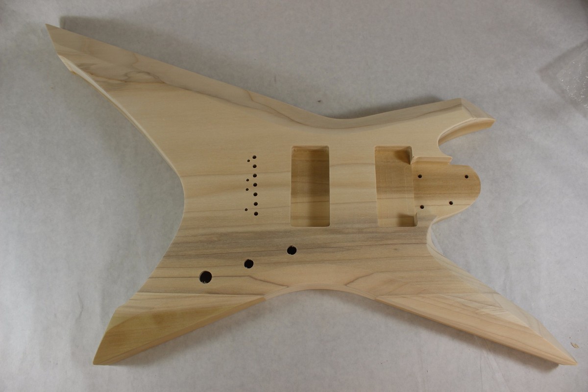 Basswood UV Xiphos RG Guitar Body- 7 string - Fits RG Necks