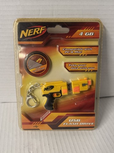 NEW Nerf 2GB USB Flash Drive 2GB NERF USB Drive PC & MAC Compatible Sealed