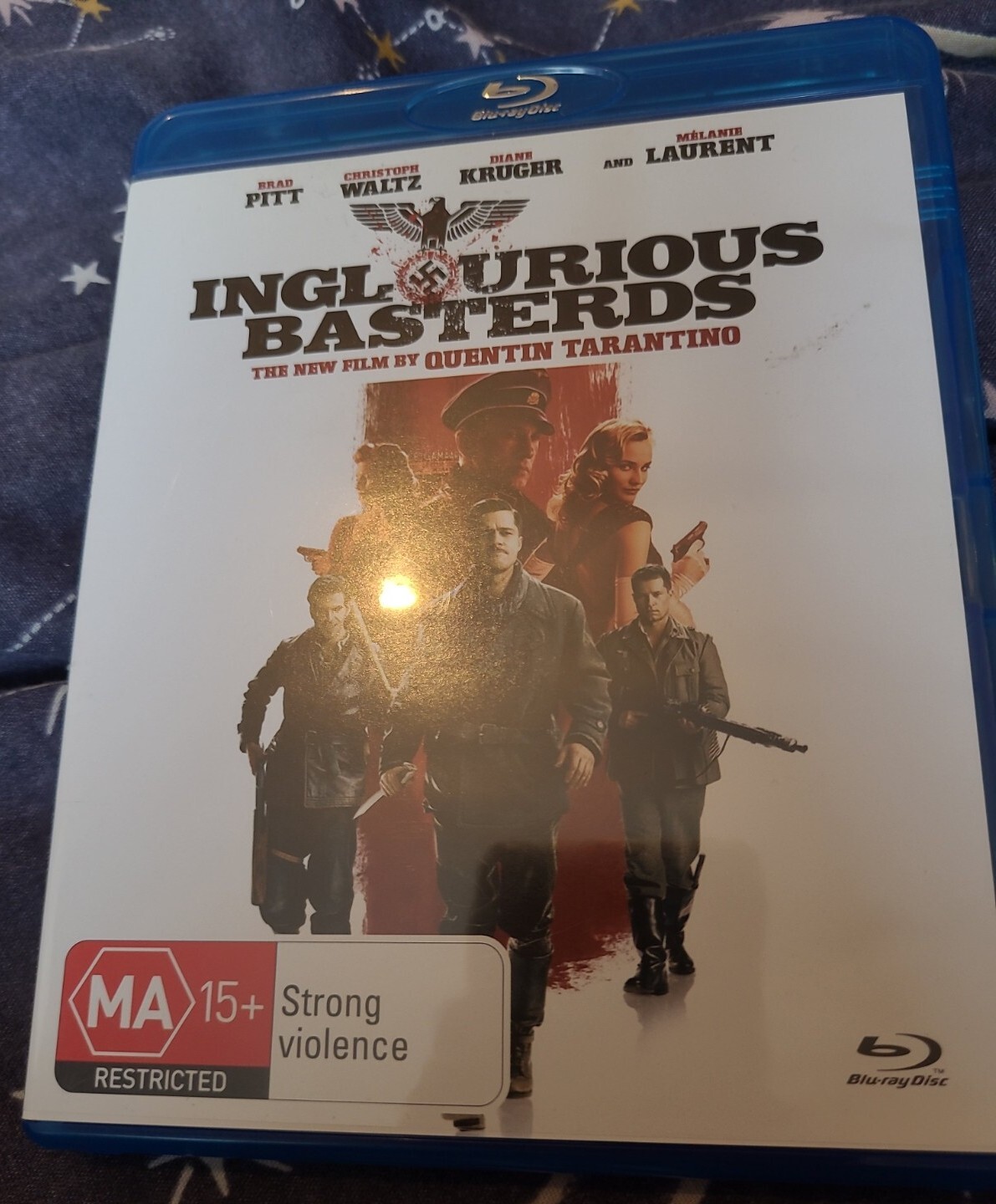 Inglorious Basterds (Blu-Ray, 2009) Australian Import - Brad Pitt