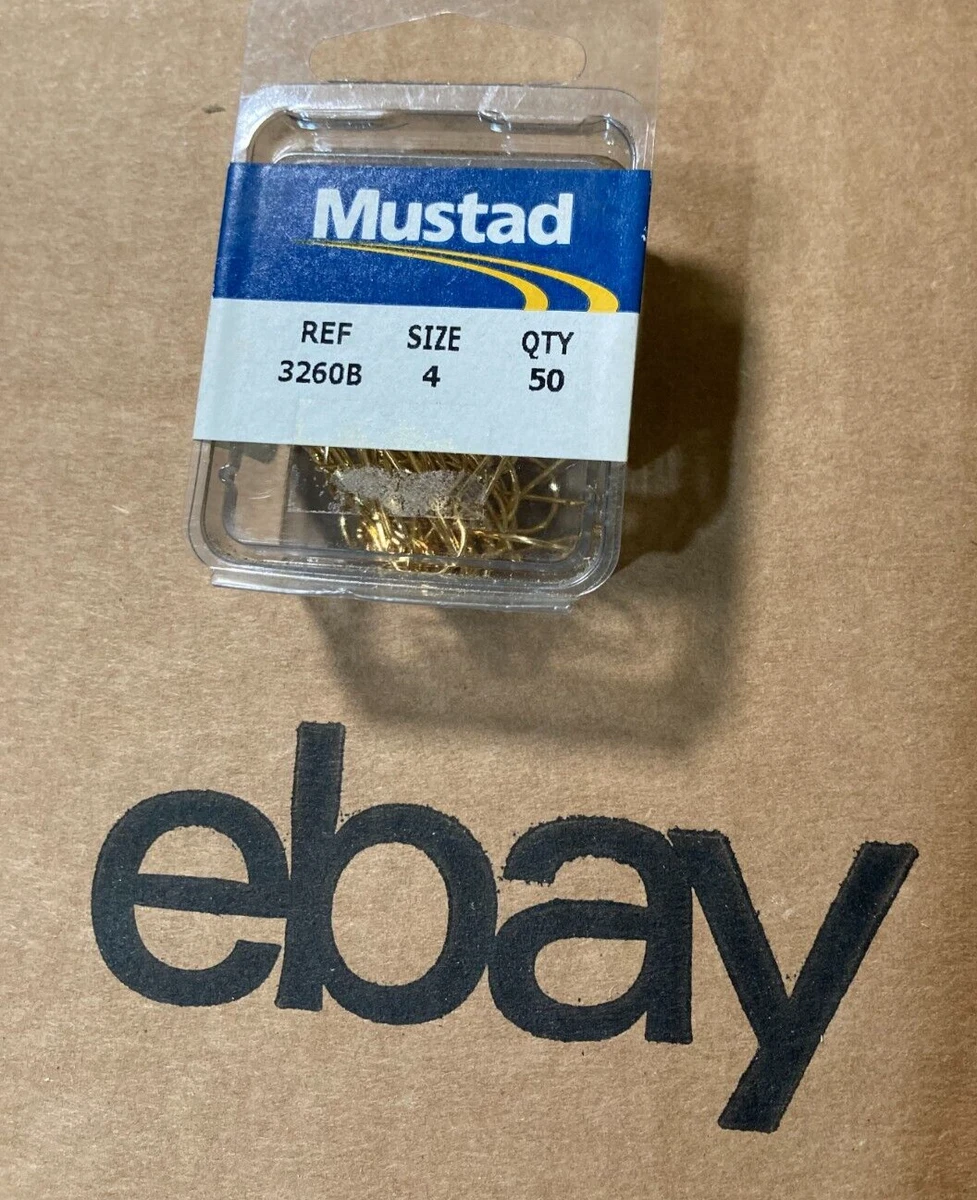100 Hameçons Mustad 1/0 Bronze Jig-Aberdeen (G54-6) - Pêche - Neufs