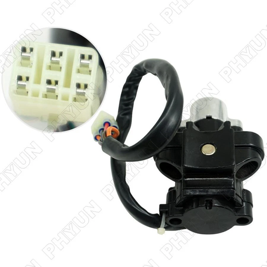 Kit de interruptor de bloqueo de llave de encendido modificado universal para motocicleta para Kawasaki Yamaha Foto 4 de 4
