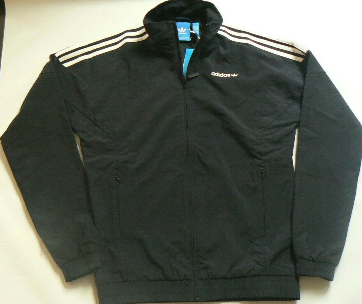 draaipunt breken krokodil Adidas Originals Woven Track Top Jacket Retro Navy Blue Size XS NEW TAGS  4057288334941 | eBay