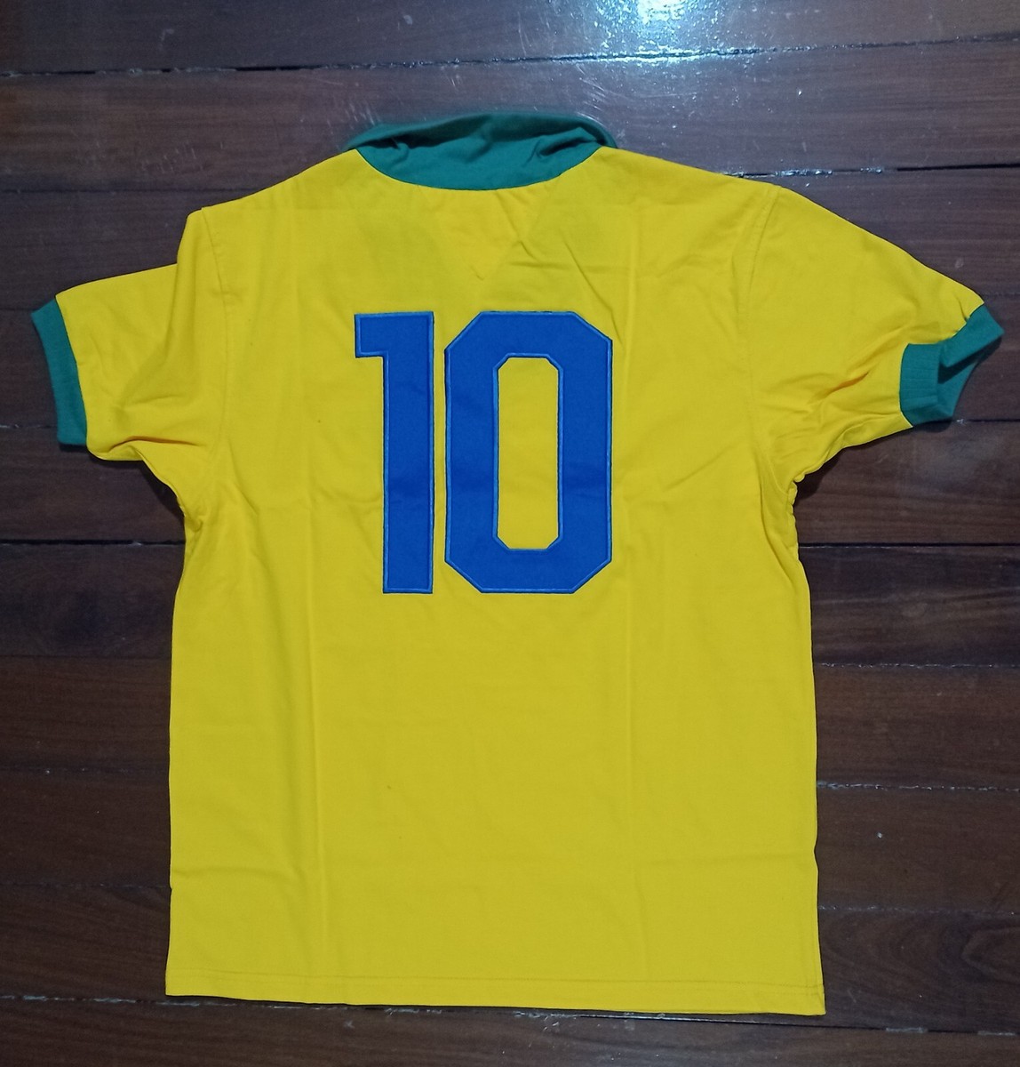 ATHLETA ブラジル代表 ラガーシャツ 10 SHIRT BRAZIL Official * RETRO * ATHLETA Pelé 1966 / JERSEY