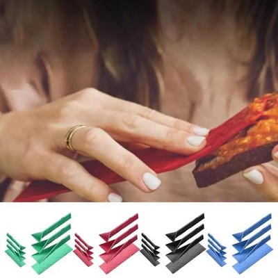 Polygons Flat 3-in-1 Measuring Spoons - 2 Spoons with 6 Different Sizes