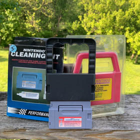 Vintage 80s Nintendo Nes Cleaning Kit Naki sealed performance
