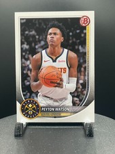 2025-26 Bowman Basketball #180 Peyton Watson, Denver Nuggets