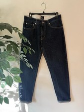 Goodale New York Dark Wash Selvedge Denim Jea...